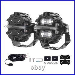 LED Pod Light 270° Beam 19200LM Spot Side Shooter For 4WD UTV Marine Boat 12V