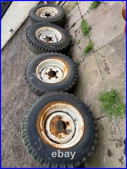 Land Rover Deep Dish Wheels Series 1 2 3 2B Foward Control 1 Ton