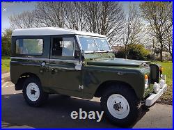 Land Rover Defender Series 2a 1971 Fully Restored Green 4x4 Classic Car