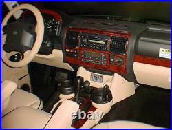 Land Rover Discovery 2 Series II New Interior Set Wood Dash Trim Kit 1999 2004