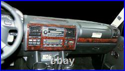 Land Rover Discovery 2 Series II New Interior Set Wood Dash Trim Kit 1999 2004