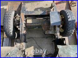 Land Rover Series 1 1957 88 Chassis and axles