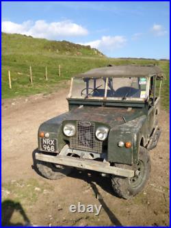 Land Rover Series 1 1957 88 Galvanised Chassis Rolling Project