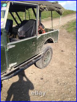 Land Rover Series 1 1957 88 Galvanised Chassis Rolling Project