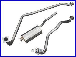 Land Rover Series 1 2.0 Petrol Stainless Steel Exhaust System DA4540