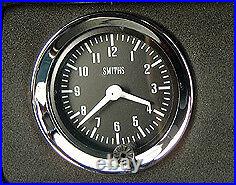 Land Rover Series 1 2 2a Gen Smiths Dash Panel 2 Auxiliary Analogue Clock Gauge
