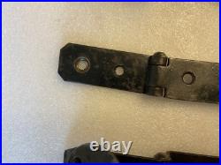 Land Rover Series 1 2 2a Seat Locker LID Hinge Hasp Set Tool Box Unused Original