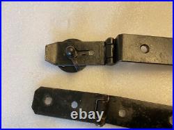 Land Rover Series 1 2 2a Seat Locker LID Hinge Hasp Set Tool Box Unused Original