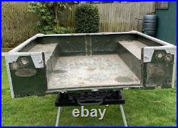 Land Rover Series 1 86/88 Inch Rear Tub Complete With Cappings And Side Seats