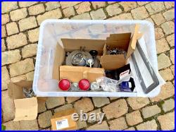 Land Rover Series 1 S1 original military rear & side lights + other bits