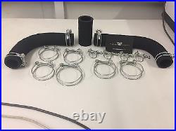 Land Rover Series 1 Woven Hoses & Double Wire Clips 1948-54 (Complete Set)