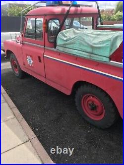 Land Rover Series 2 109 Fire Engine