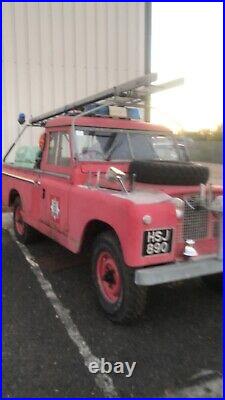 Land Rover Series 2 109 Fire Engine