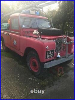 Land Rover Series 2 109 Fire Engine