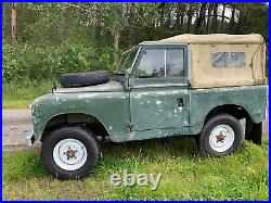 Land Rover Series 2 1959 SWB spares/repair or restoration