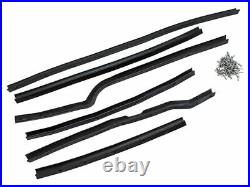 Land Rover Series 2, 2A & 3 Front Door Seal & Rivet Kit Left Hand