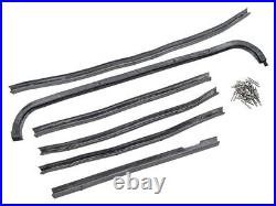 Land Rover Series 2, 2A & 3 OEM Safari Rear Door Seal & Rivet Kit DA1498G