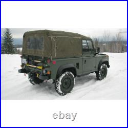 Land Rover Series 2 2A 3 SWB Full Canvas Hood without Windows Khaki 331110AG