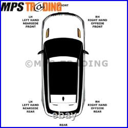 Land Rover Series 2 2a 3 88 SWB Extended ABS Plastic Arch Set 4 BA019 LR55SET