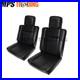 Land Rover Series 2 2a 3 Black Vinyl Deluxe Outer Front Seat Set with Headrests