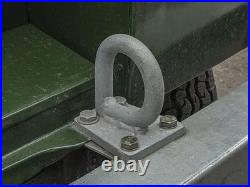 Land Rover Series 2, 2a & 3 Front Bumper D Ring Towing Eyes X2 242139