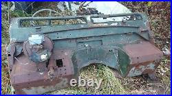 Land Rover Series 2 Bulkhead very solid replaced footwells rare to find