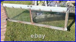 Land Rover Series 2 Or 2a Windscreen With Top Rail, Shark's Tooth Etc
