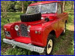 Land Rover Series 2A. 4x4 Pickup. 1964. Petrol