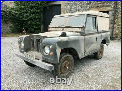 Land Rover Series 2A restoration project 1969