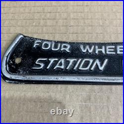 Land Rover Series 2a 3 Genuine Station Wagon Four Wheel Drive Badge 306407
