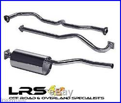Land Rover Series 2a And 3 2.25 Diesel 88 Exhaust System In Stainless Steel