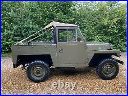 Land Rover Series 2a with lightweight body