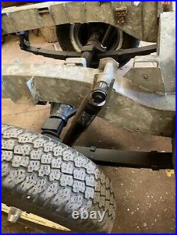 Land Rover Series 3 109 Galvanized Rolling Chassis