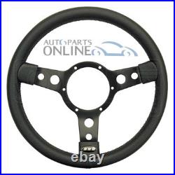 Land Rover Series 3 14 Black Vinyl Steering Wheel 43spvb Mountney Brand Land Rover Series 3 14 Black Vinyl Steering Wheel 43spvb Mountney Brand