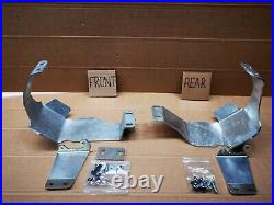 Land Rover Series 3 88 FRONT + REAR Galvanised Wrap Round Diff Guard