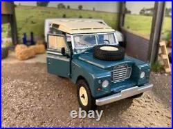 Land Rover Series 3 88 Safari roof MArine Blue Marge Models 132 scale new