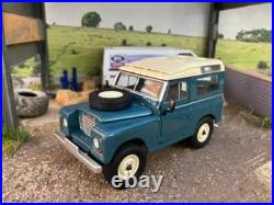 Land Rover Series 3 88 Safari roof MArine Blue Marge Models 132 scale new