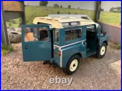 Land Rover Series 3 88 Safari roof MArine Blue Marge Models 132 scale new
