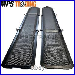 Land Rover Series 3 Defender 1983-2002 Bulkhead Vent Fly Screens BLACK LR950B