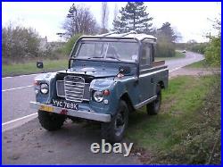 Land Rover Series 3 III SWB 88 1972 Galvanised Chassis Tax / MOT Exempt