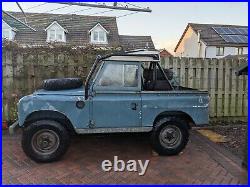 Land Rover Series 3 III SWB 88 1972 Galvanised Chassis Tax / MOT Exempt