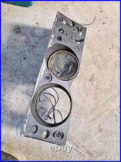 Land Rover Series 3 Instrument Dash Panel cluster binnacle switches clocks