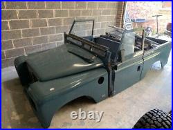 Land Rover Series 3 Petrol, Unfinished Project. Galvanised Chassis and Bulkhead