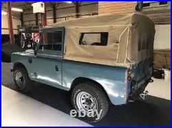 Land Rover Series 3 Petrol, Unfinished Project. Galvanised Chassis and Bulkhead