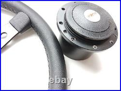 Land Rover Series 3, Steering Wheel 15''. Black Vinyl