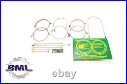 Land Rover Series 3 Swb Lhd From July 1980 Ready Made Brake Pipe Set- Da7446