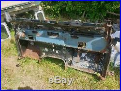 Land Rover Series 3 complete bulkhead with no dash parts in ok condition