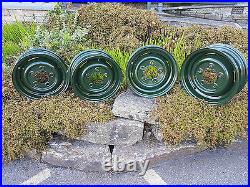 Land Rover Series Bronze Green Refurbished Wheels Exchange Set Of 4