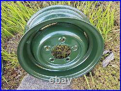 Land Rover Series Bronze Green Refurbished Wheels Exchange Set Of 4