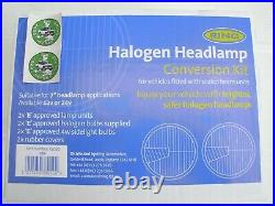 Land Rover Series Headlight Conversion Kit Halogen New Halogen Lights